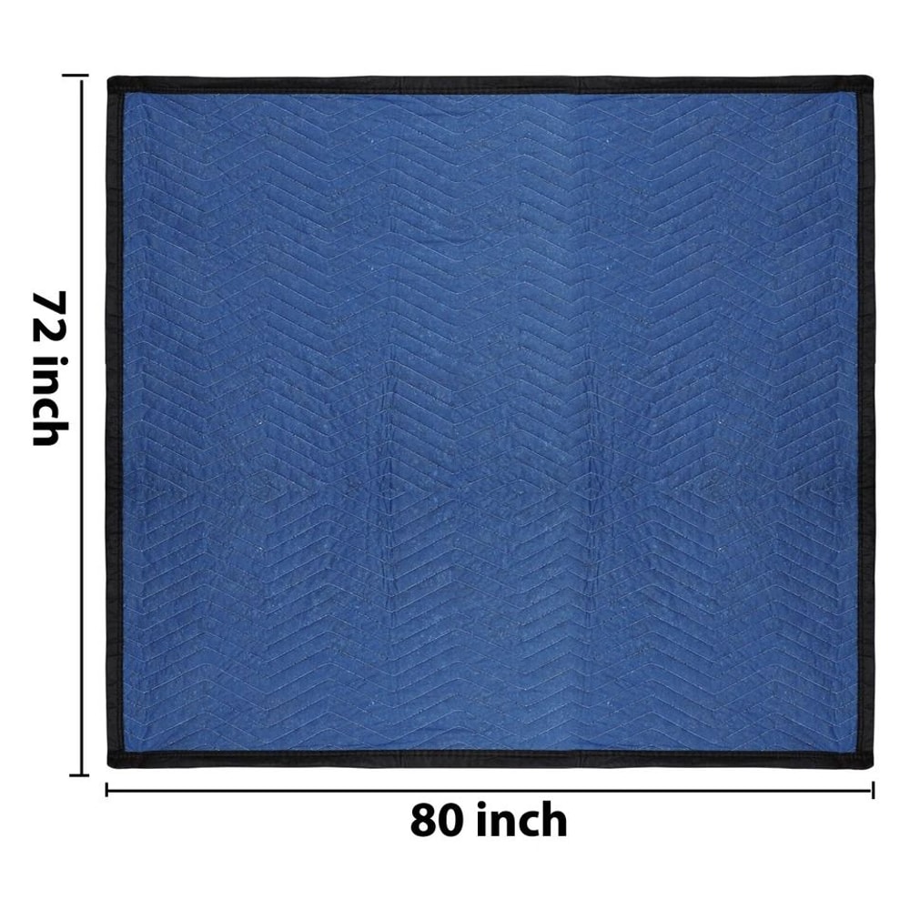Heavy Duty Moving Blankets Set Quilted Furniture Pads Packing Shipping Protection 3