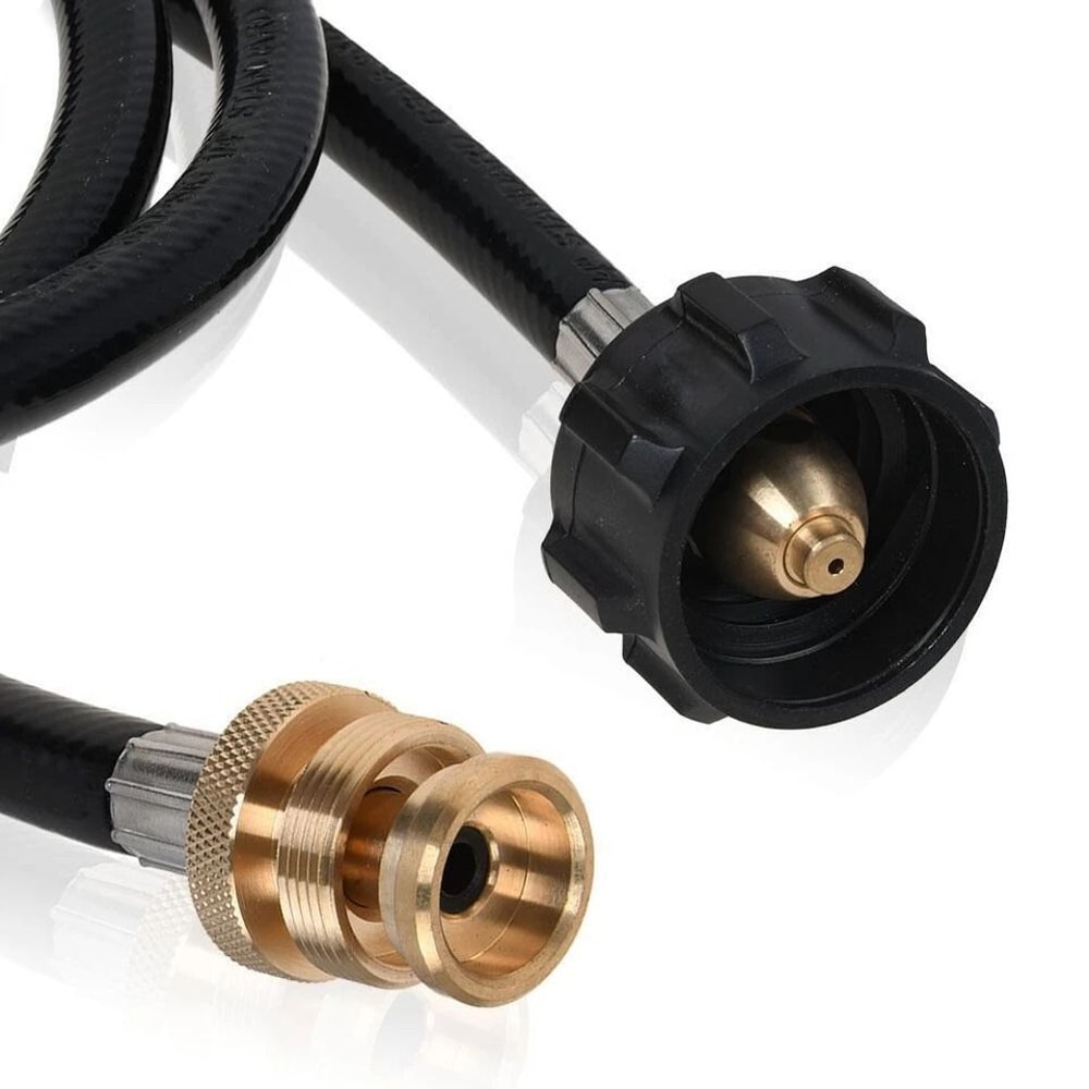 Propane Regulator Hose With Adapter For Tank Outdoor Grill Heater Connection 3