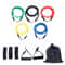 Adjustable Resistance Bands Set With Handles For Full Body Home Gym Workout Fitness Bands Kit 6