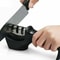 Professional Knife Sharpener System Chef Grade Kitchen Tool With Ceramic Tungsten Blades 1