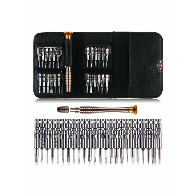 Precision Screwdriver Set For Electronics Repair Mini Tool Kit With Torx Bits 8
