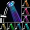 LED Shower Head Color Changing Water Powered Glow Bathroom Shower Light 2