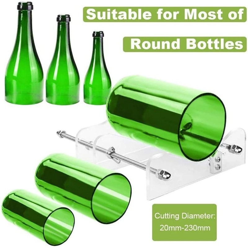 Precision Glass Bottle Cutter Kit For DIY Crafts Wine Beer Bottle Cutting Tool 4