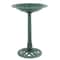 Vintage Pedestal Bird Bath Outdoor Garden Decor Weather Resistant Resin Birdbath 1