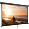 HD Manual Pull Down Projector Screen Matte White Home Theater Projection Screen 0
