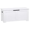Solid Wood Storage Chest Toy Box Bench With Safety Hinges And Hidden Storage 8
