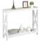 Slim Entryway Console Table With Storage Shelf Narrow Console Table Modern Sofa Accent 3