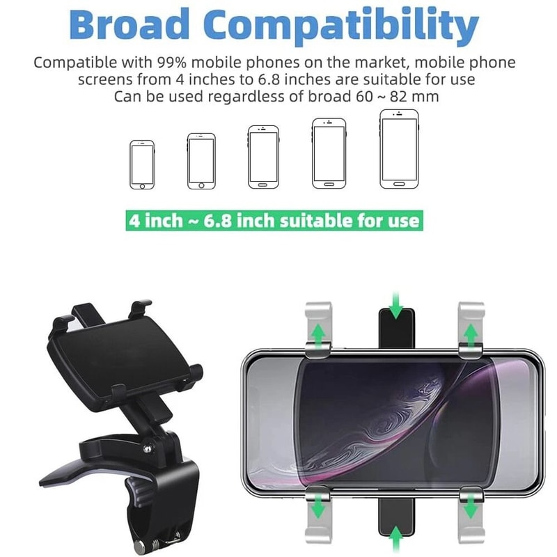Universal Car Dashboard Mount Holder Stand Clamp Cradle For Cell Phone IPhone 3