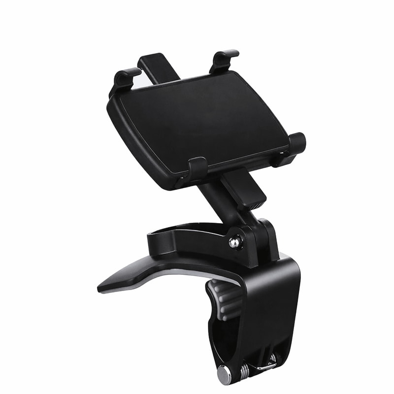 Universal Phone Mount Car Dashboard Sun Visor Phone Holder Clip For IPhone GPS Navigation 0
