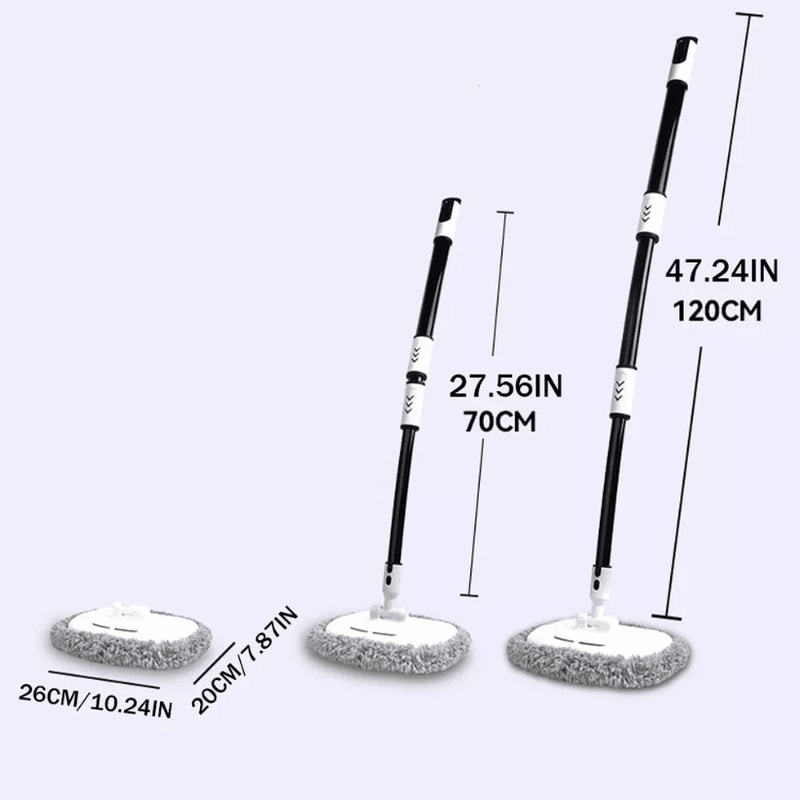 Microfiber Car Wash Brush With Extension Handle For Auto Truck Cleaning 3