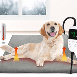 washable pet heating pad electric blanket waterproof and tear resistant mat for dogs and cats