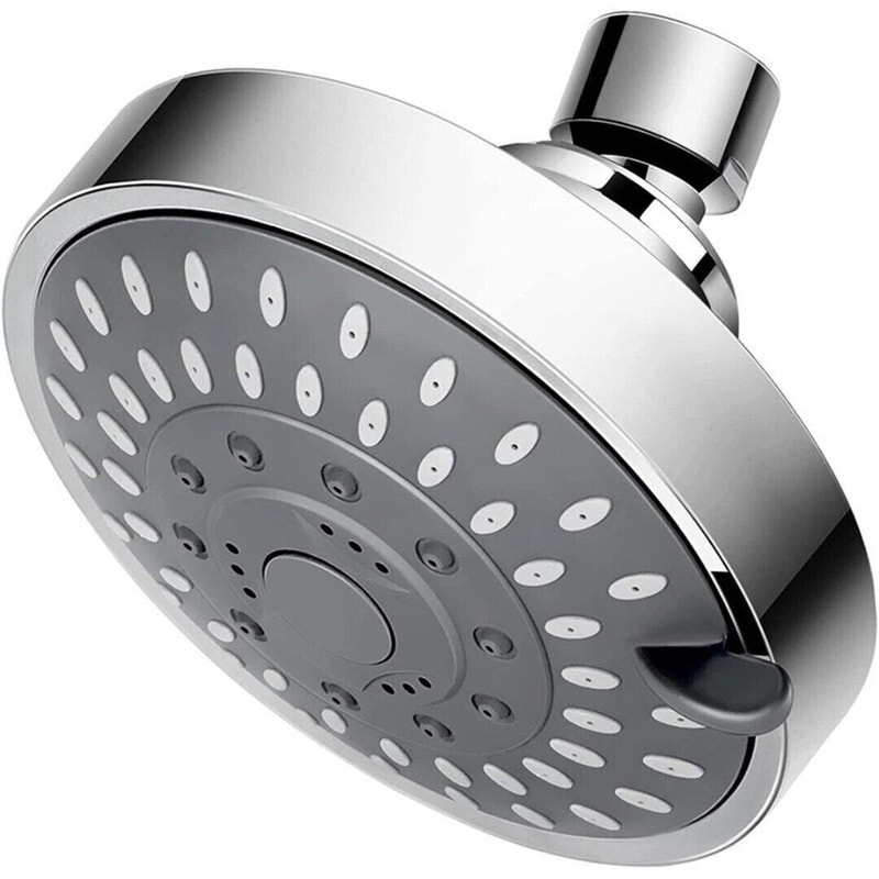 High Pressure Adjustable Handheld Shower Head Top Spray Bath Showerhead With MultinSettings 6