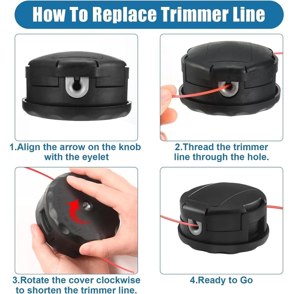 High Quality String Trimmer Head For Echo SRM SRM Speed Feed Replacement 12