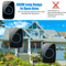Wireless Doorbell Chime Waterproof Receiver With Adjustable Volume Range Easy Installation For Home