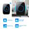 Wireless Doorbell Chime Waterproof Receiver With Adjustable Volume Range Easy Installation For Home