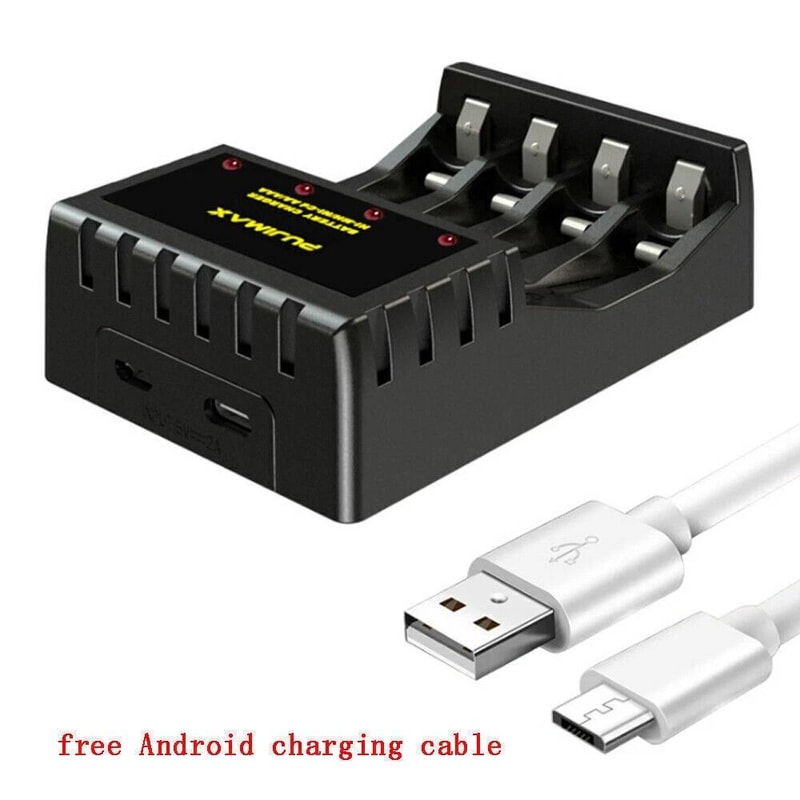 Intelligent Battery Charger 4Slot For AAAAA NiCD And NiMH Rechargeable Batteries 1