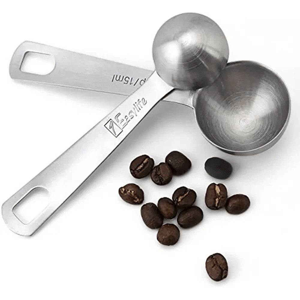 Stainless Steel Measuring Cups And Spoons Set Heavy Duty Silver 0