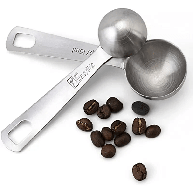 Stainless Steel Measuring Cups And Spoons Set Heavy Duty Silver 0