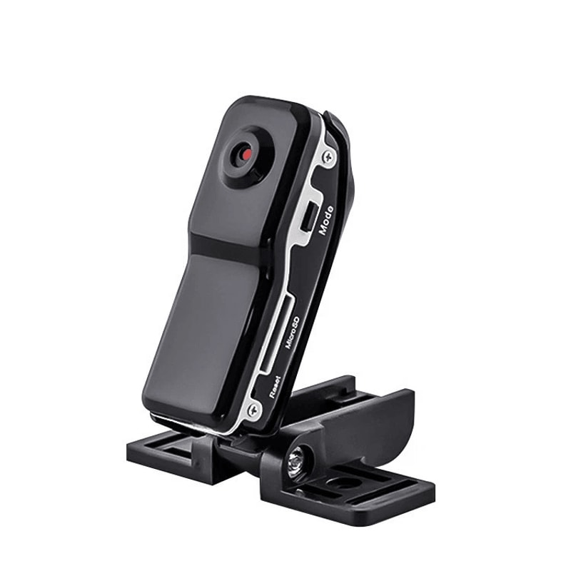 Mini Police Body Camera With HD 1080P Video IR Night Vision And Clip Camcorder 0