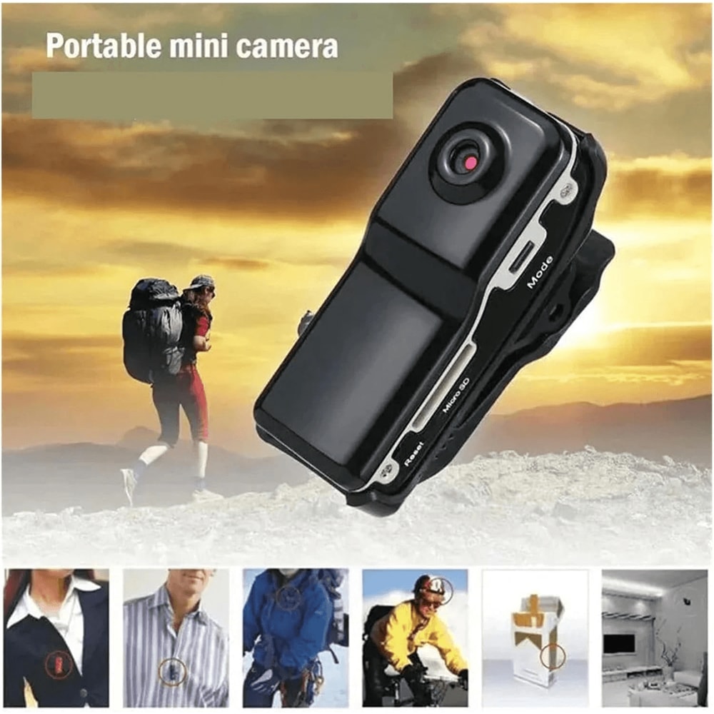 Mini Police Body Camera With HD 1080P Video IR Night Vision And Clip Camcorder 7