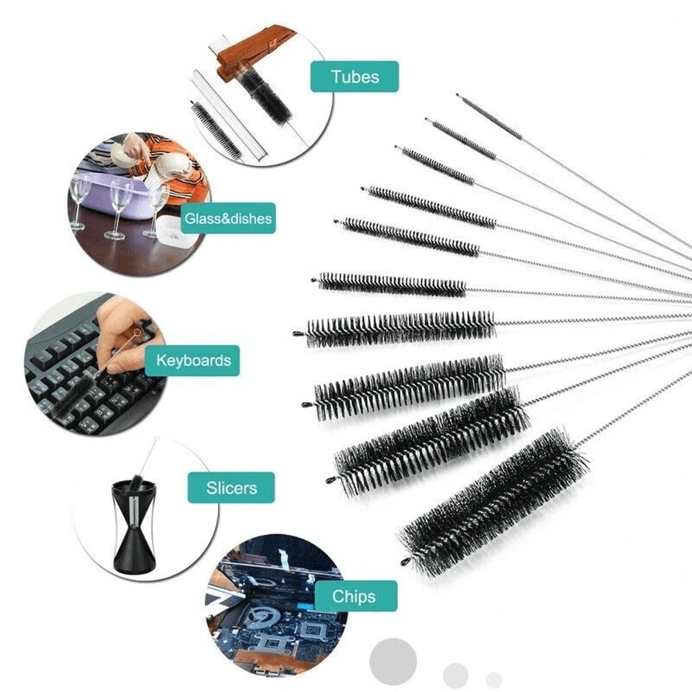 Bottle Cleaner Brushes Set Pipe Bong And Glass Tube Cleaner Brushes For Household Use 2
