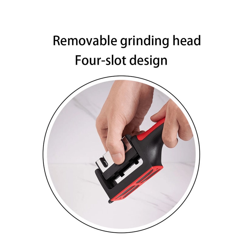 Slot Knife Sharpener Professional Ceramic And Tungsten Kitchen Sharpening System For Effortless Bla 8