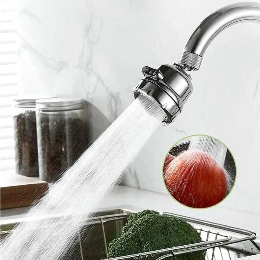 Rotating Faucet Head With Water Saving Nozzle For Kitchen Tap 1