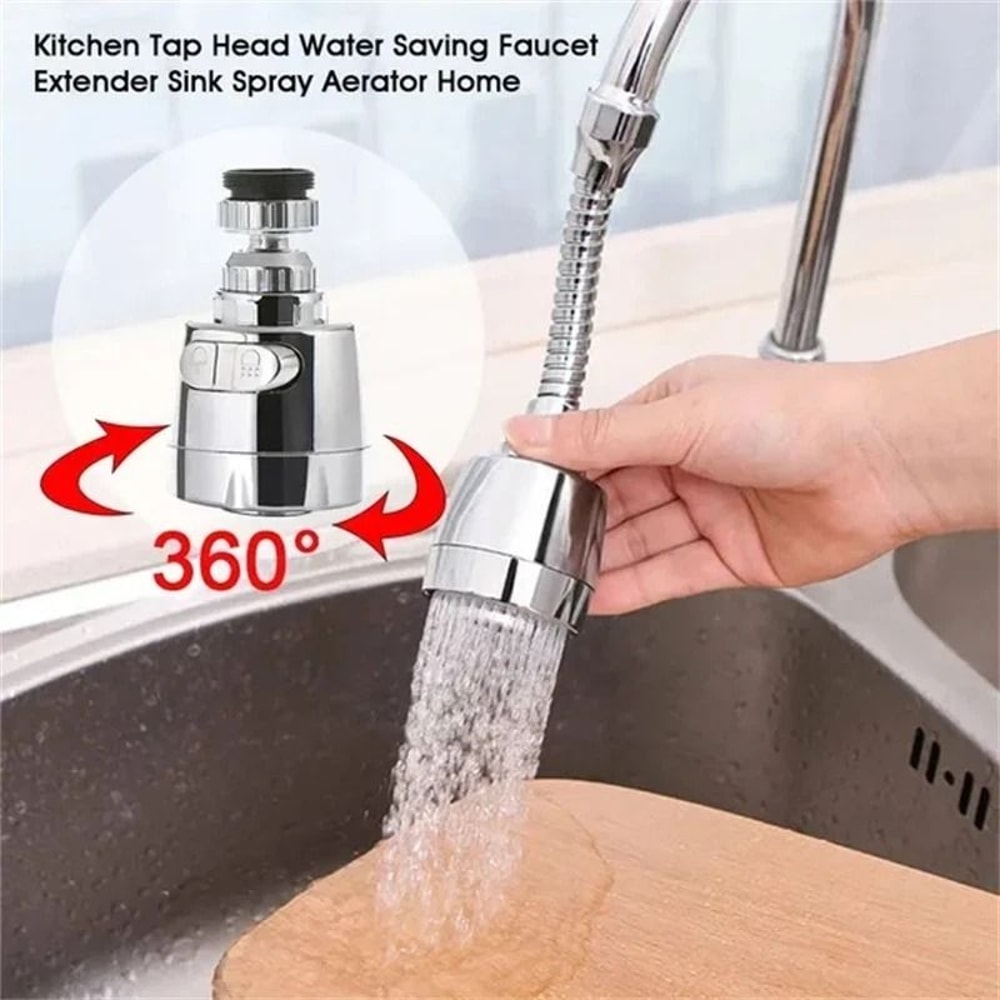 Rotating Faucet Head With Water Saving Nozzle For Kitchen Tap 5