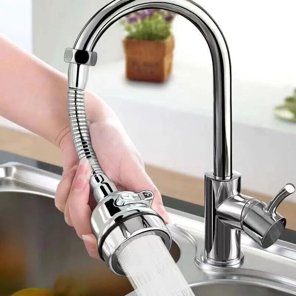 Rotating Faucet Head With Water Saving Nozzle For Kitchen Tap 0
