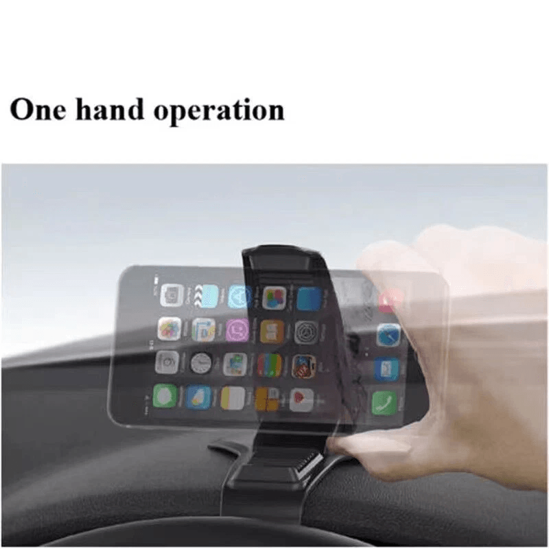 Universal Car Dashboard Mount Holder For Cell Phone GPS Adjustable Clamp For Safe Hands Free Drivi 2
