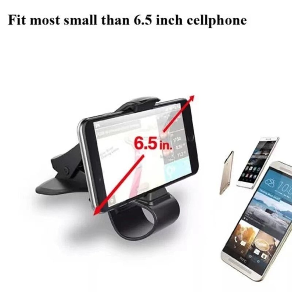 Universal Car Dashboard Mount Holder For Cell Phone GPS Adjustable Clamp For Safe Hands Free Drivi 3