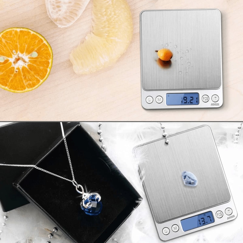 Digital Scale Pocket Size Jewelry Gold Silver Coin Herb And Grain Weighing 7
