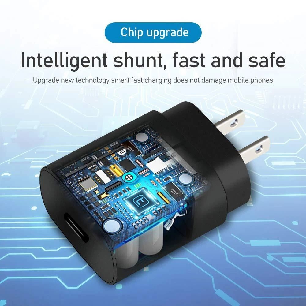 USB C Super Fast Wall Charger Cable For Samsung Galaxy 8