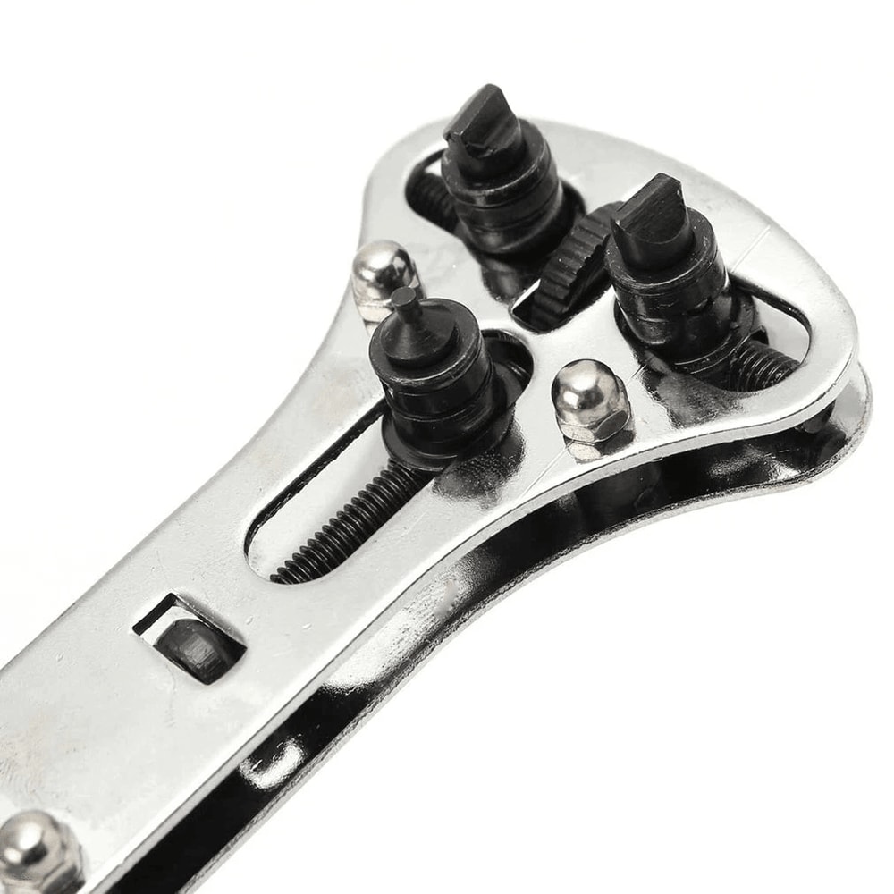 Watch Band Back Case Opener Tool Kit Watch Repair Battery Cover Remover 5