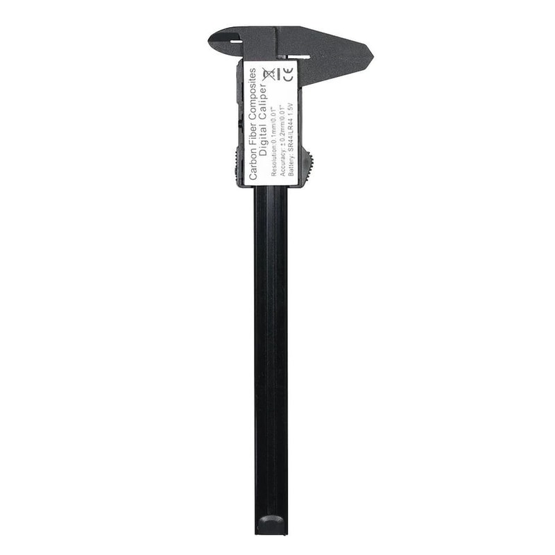 Digital Caliper With LCD Display Lightweight Carbon Fiber Measuring Tool 4