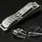 Manicure Set Pedicure Kit With Travel Case Nail Clipper Grooming Tools 5
