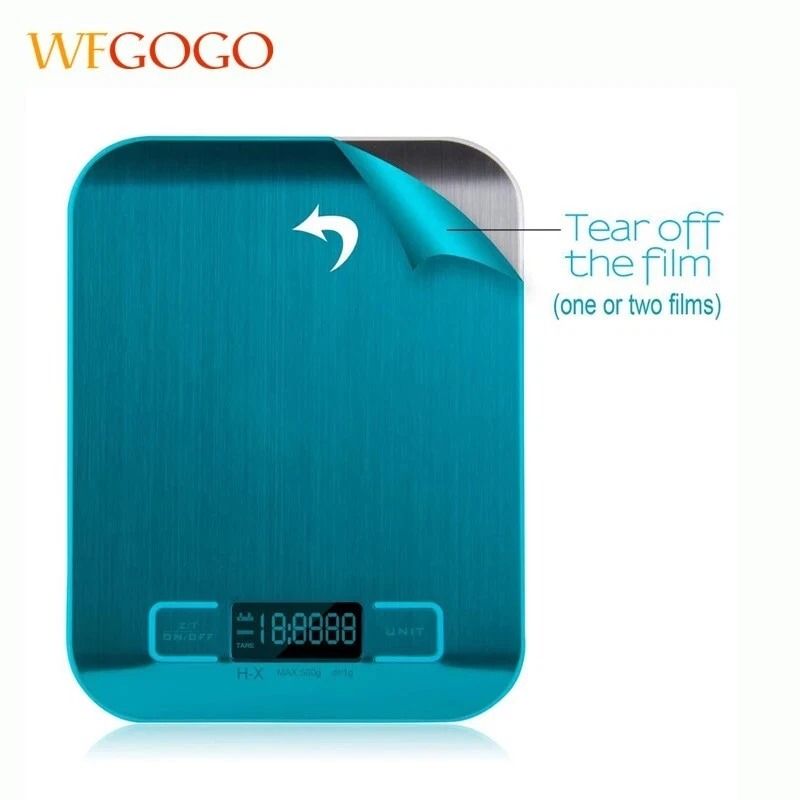 Digital Kitchen Food Scale Stainless Steel Postal Diet Scale 3