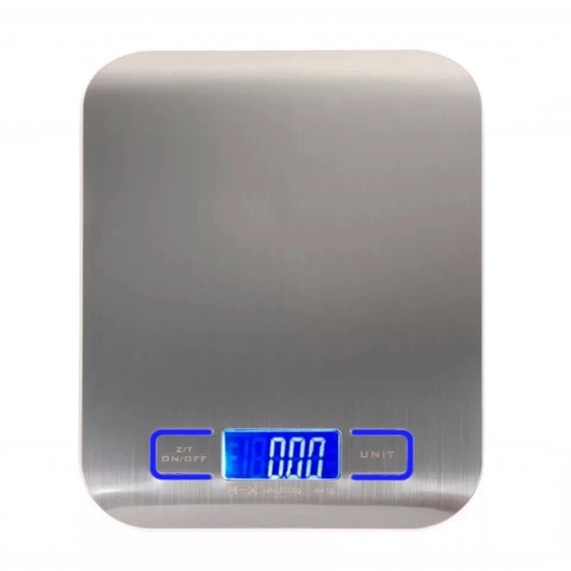 Digital Kitchen Food Scale Stainless Steel Postal Diet Scale 0