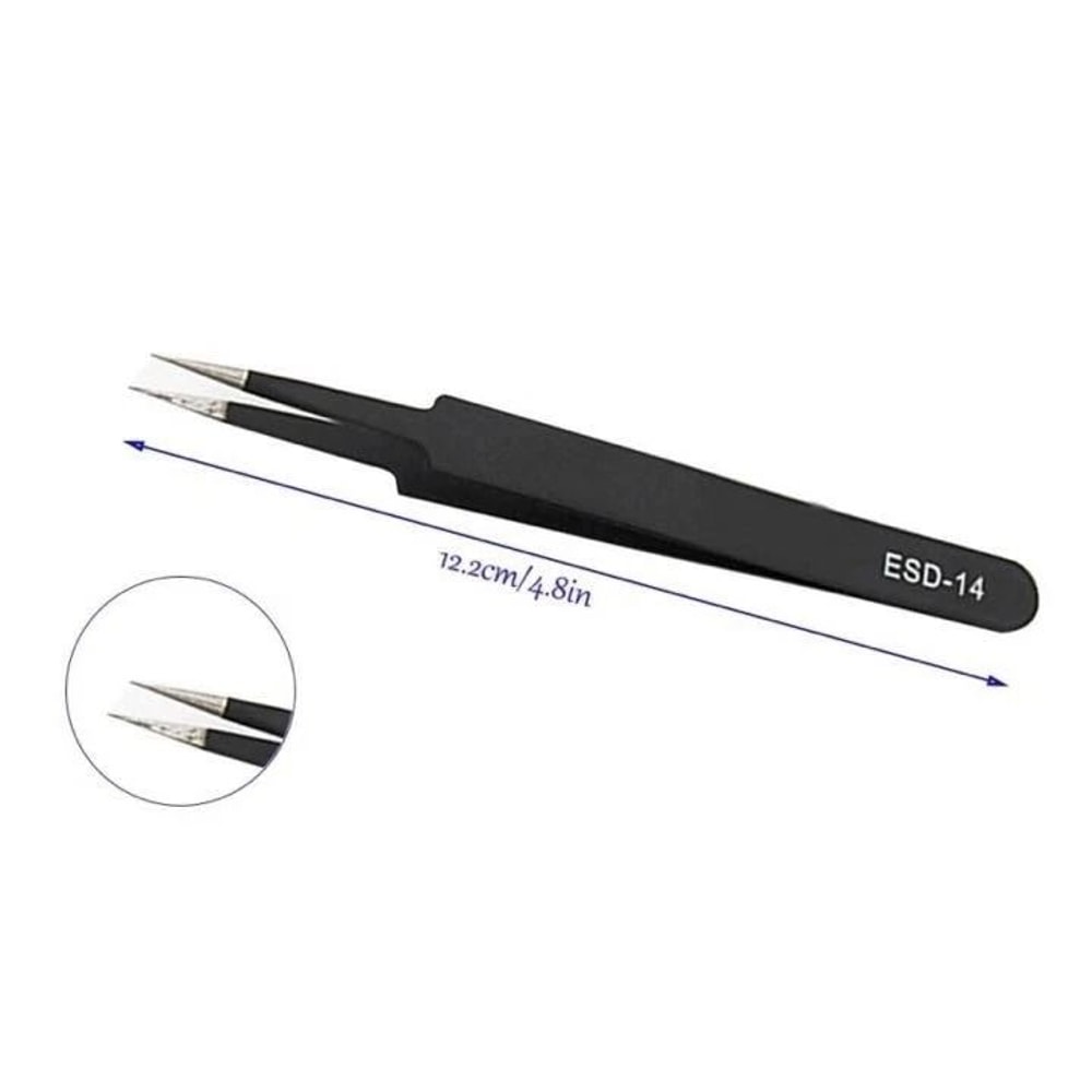 ESD Tweezers Set For Precision Electronics Repair And Jewelry Work 1