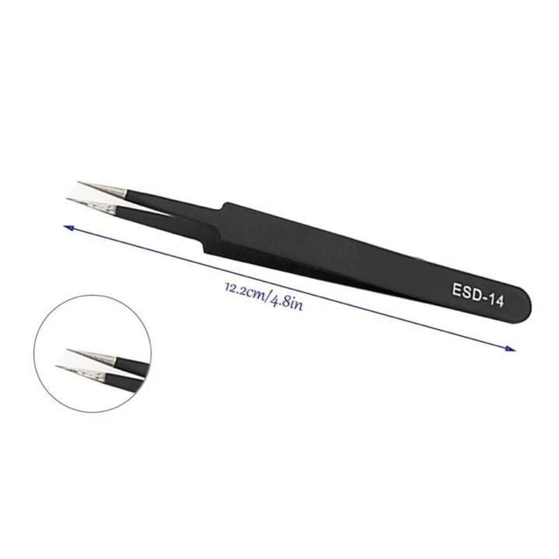 ESD Tweezers Set For Precision Electronics Repair And Jewelry Work 1