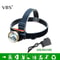Rechargeable Waterproof LED Headlamp With USB Charger For Camping Hiking And Work 2
