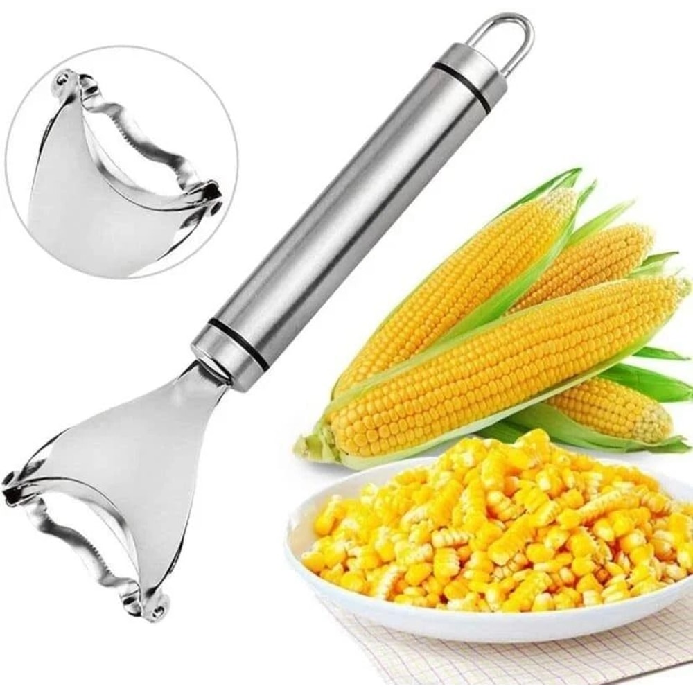 Stainless Steel Corn Stripper Corn Peeler Tool For Fast Kernel Removal 18