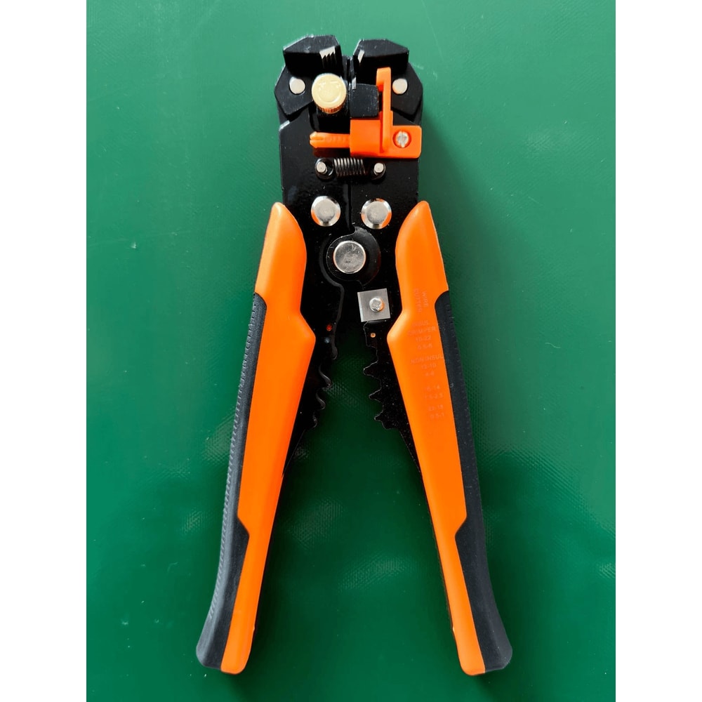Self Adjusting Wire Stripper Crimper Tool For Fast Clean Cuts 0