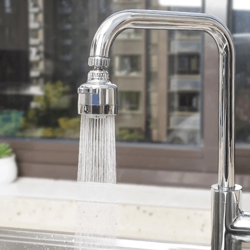 Swivel Faucet Sprayer Attachment For Kitchen Sink Water Saving Tap Head 3