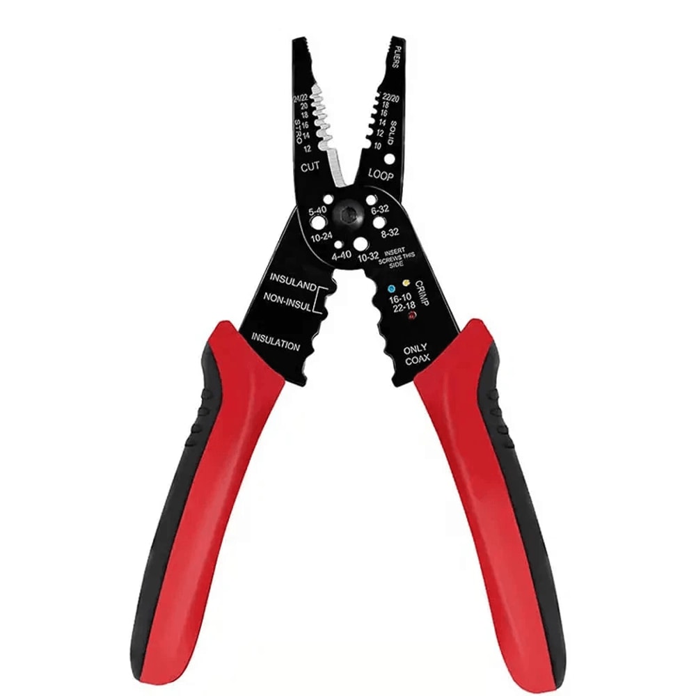 Heavy Duty Wire Stripper Cutter Crimper Pliers Multi Tool For Electricians 1