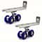 Heavy Duty Sliding Door Rollers With Ball Bearings Hangers For Smooth Operation 0