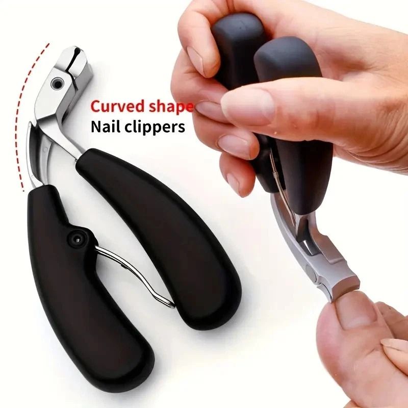 Stainless Steel Professional Heavy Duty Toe Nail Clippers For Thick Nails 2