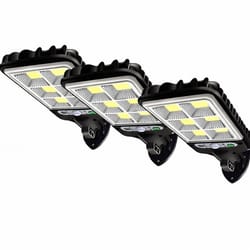 solar motion sensor wall lights outdoor waterproof security lamps