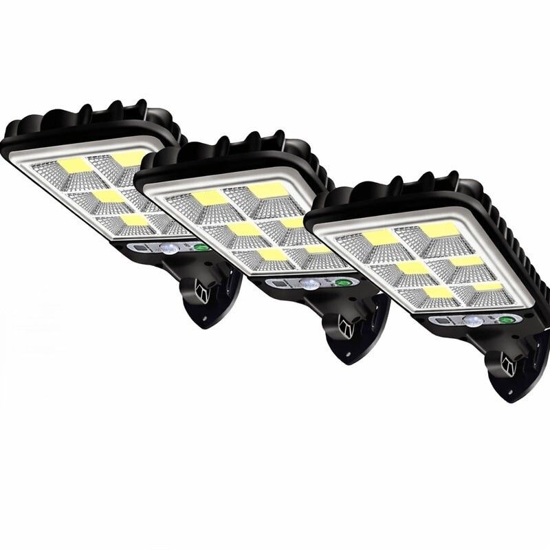 Solar Motion Sensor Wall Lights Outdoor Waterproof Security Lamps 0