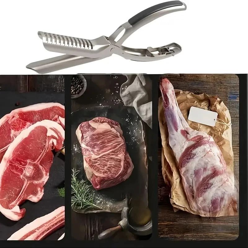 Stainless Steel Rib Membrane Remover Rib Prep Tool For Easy BBQ Prep 2
